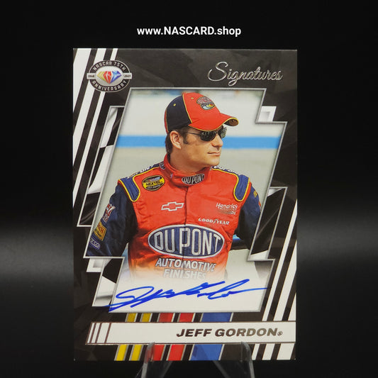 2023 Panini Donruss NASCAR 75th Anniversary Signatures Jeff Gordon