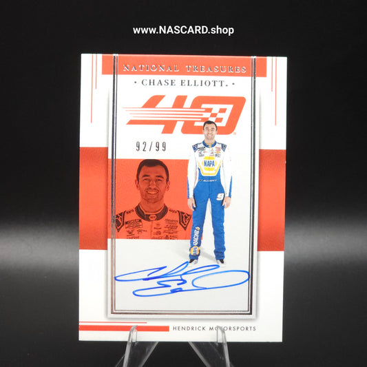 2024 National Treasures Hendrick 40th Signatures Chase Elliott /99