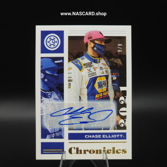 2021 Panini Chronicles Gold #6 Chase Elliott 9/9