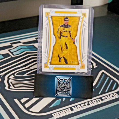 2023 Panini National Treasures NASCAR Base Holo Silver #37 Carl Edwards 04/15