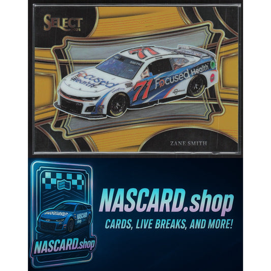 2024 Panini Select #141 Zane Smith Gold Prizms #/10