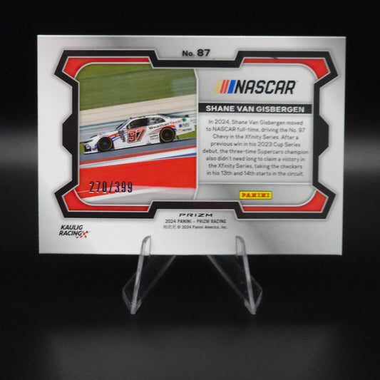 2024 Panini Prizm Rides Pulsar #87 Shane Van Gisbergen Rookie Card /399 (RC)