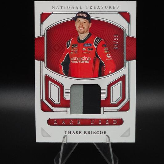 2023 Panini National Treasures Race Used Sheet Metal #RU-CBS Chase Briscoe /99