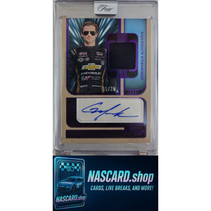 2025 Panini Turn Four #MA-CMK Connor Mosack Memorabilia Autographs Purple #/25