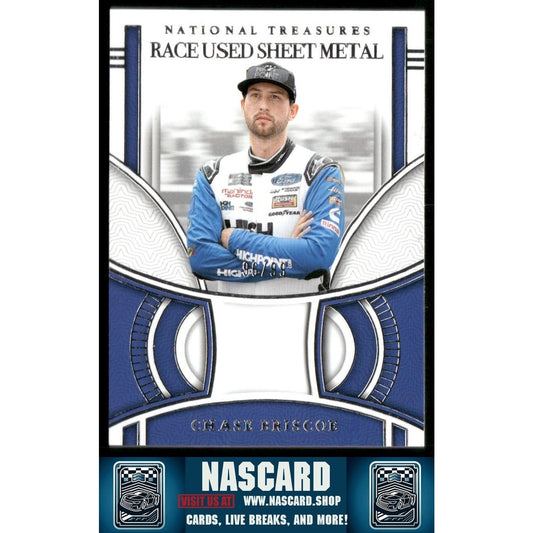 2024 National Treasures Race Used Sheet Metal Chase Briscoe /99