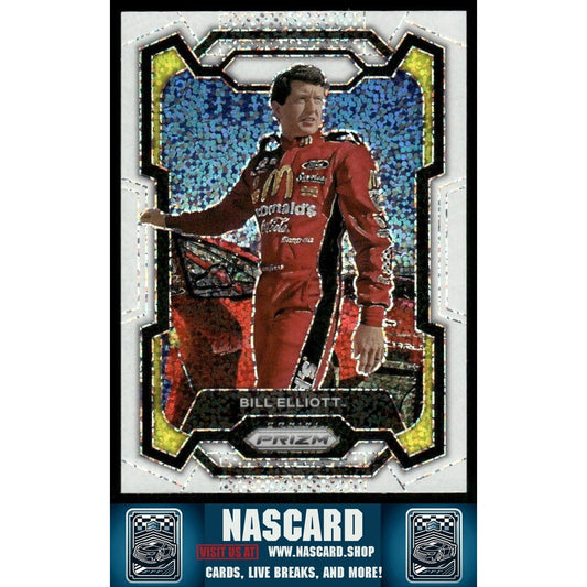 2024 Panini Prizm - Bill Elliott #7 White Sparkle Prizm
