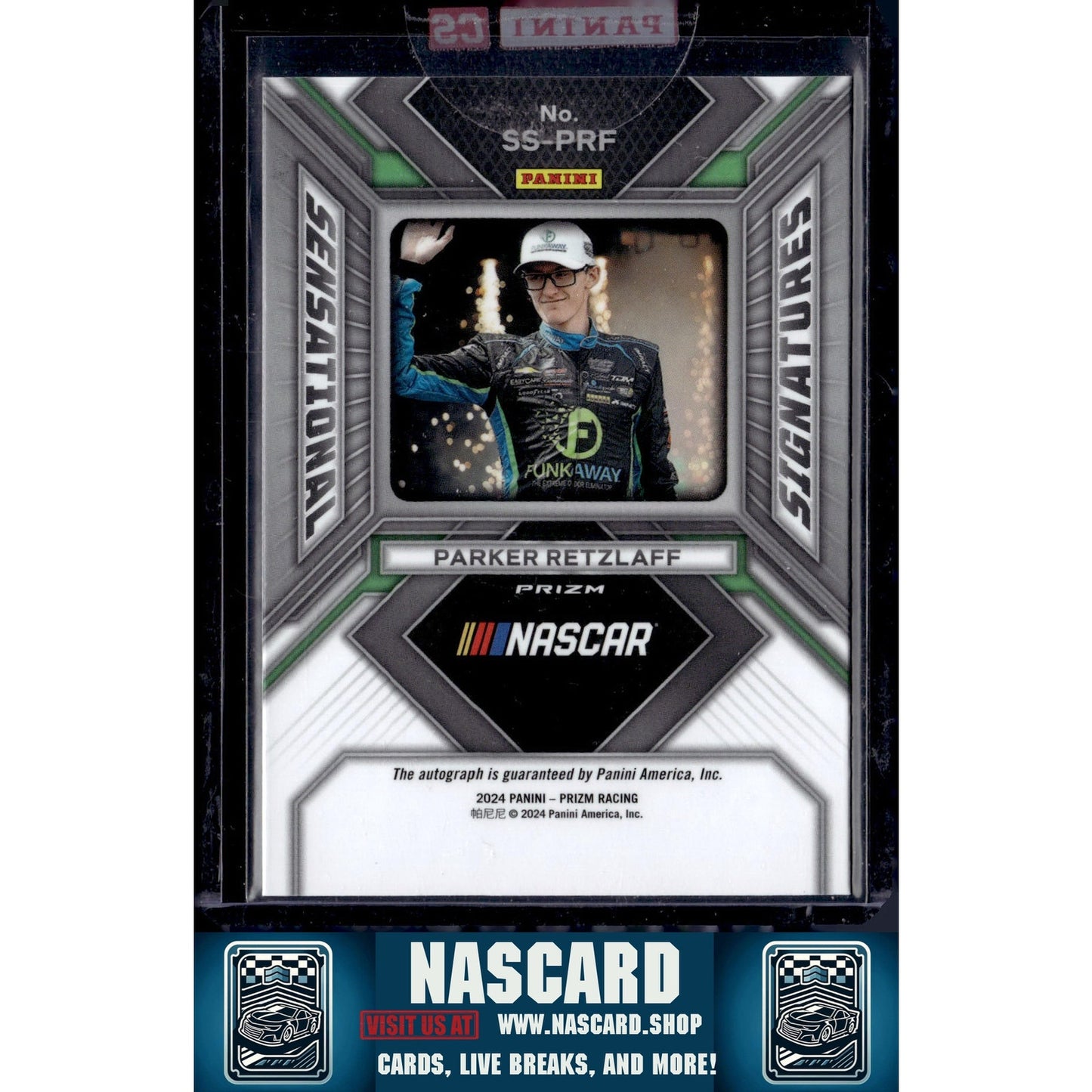 2024 Panini Prizm #SS-PRF Parker Retzlaff Sensational Signatures