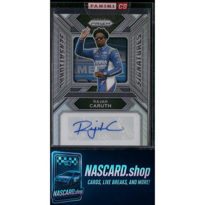 2024 Panini Prizm Rajah Caruth Sensational Signatures - NASCARD.shop
