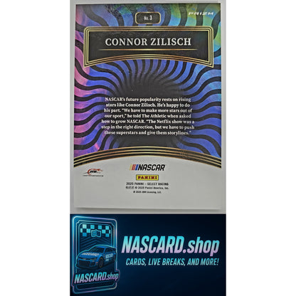 2025 Panini Select #3 Connor Zilisch Color Wheel