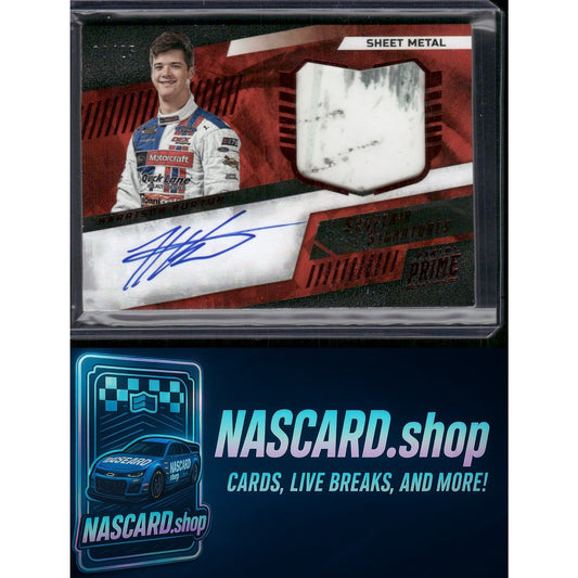 2023 Prime Souvenir Signatures Sheet Metal #SSF-HB Harrison Burton #/25 - NASCARD.shop