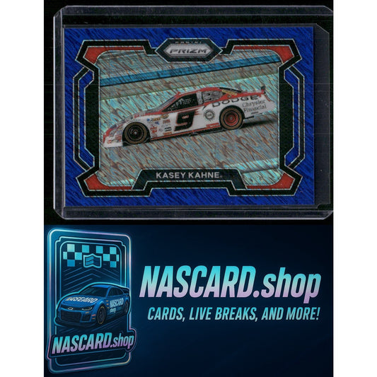 2024 Panini Prizm #31 Kasey Kahne Blue Shimmer #/10