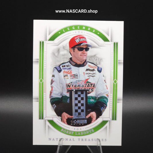 2024 Panini National Treasures Legends Holo SIlver #95 Bobby Labonte /25