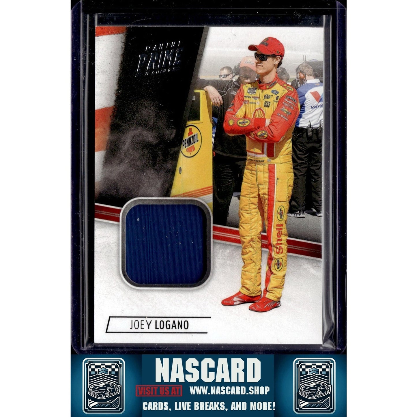 2020 Panini Chronicles #PS-JL Joey Logano Prime Swatches - NASCARD.shop