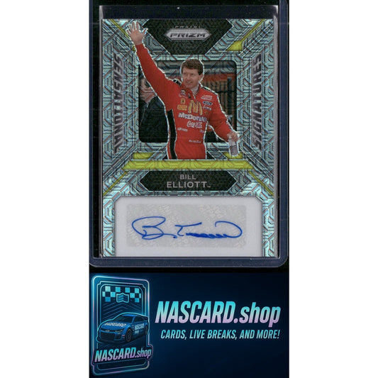 2024 Panini Prizm #SS-BEL Bill Elliott Sensational Signatures Mojo #/25 - NASCARD.shop