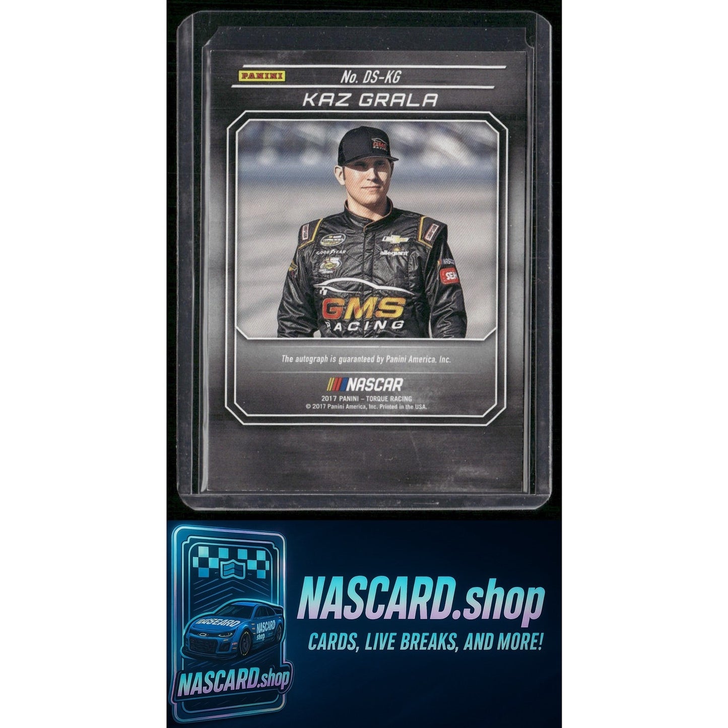 2017 Panini Torque #DS-KG Kaz Grala Driver Scripts