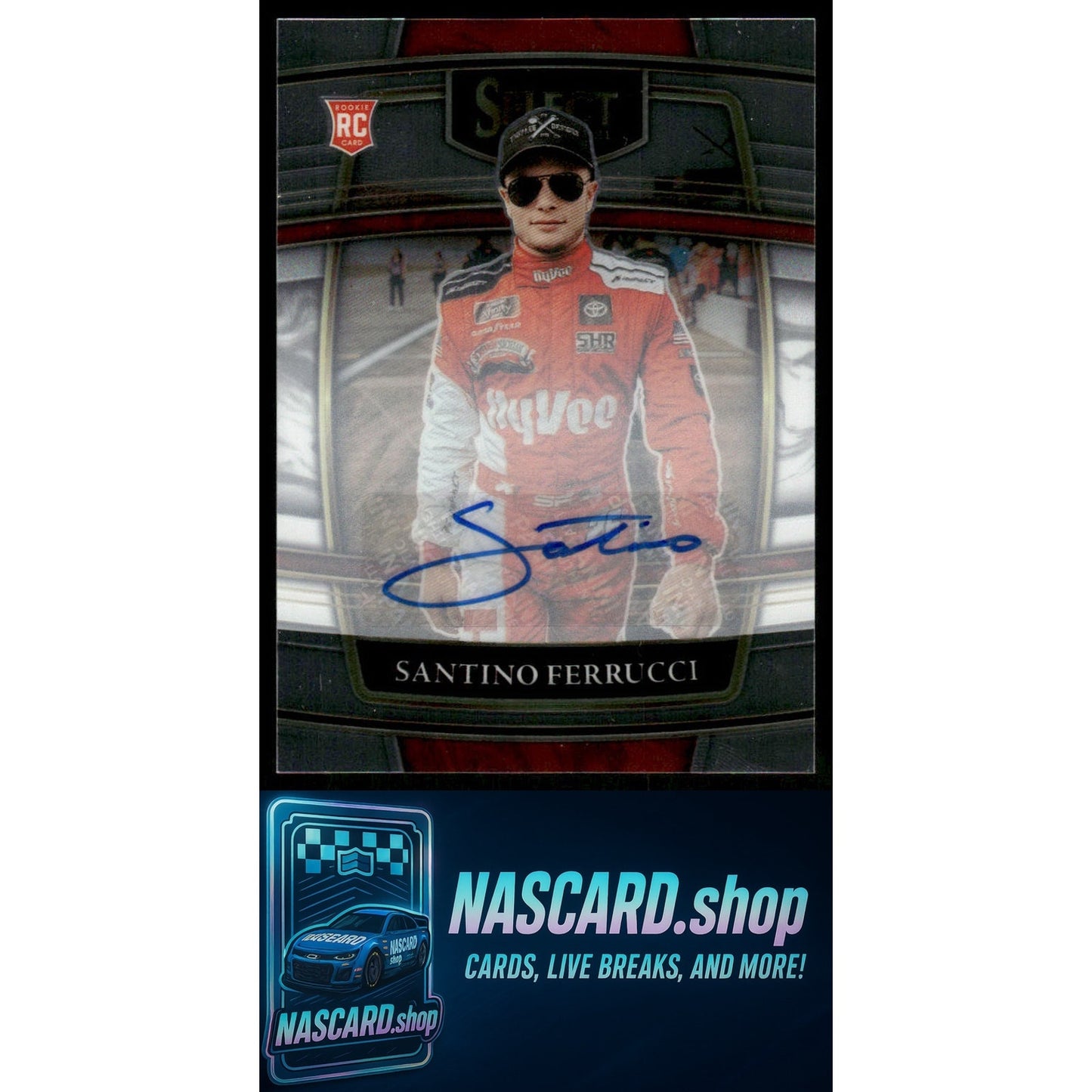 2022 Panini Chronicles #6 Santino Ferrucci Select Autographs RC