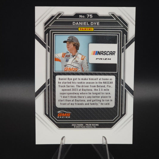 2023 Panini Prizm - Daniel Dye #75 White Sparkle Prizm