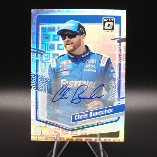 2024 Panini Donruss NASCAR - Chris Buescher #45 Optic Pandora Prizm Auto /25