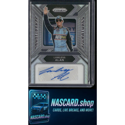 2024 Panini Prizm #SS-LAN Lawless Alan Sensational Signatures - NASCARD.shop