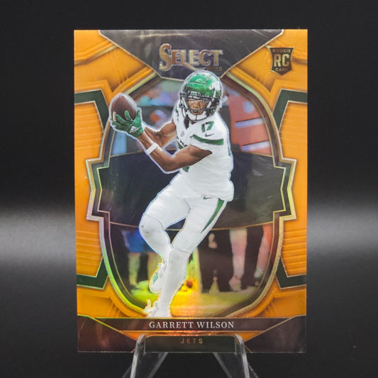 2022 Panini Select Base Concourse Orange Prizm Garrett Wilson /49