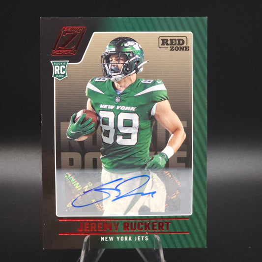 2022 Panini Zenith - Rookies Autographs Jeremy Ruckert #192 Red Zone (RC)
