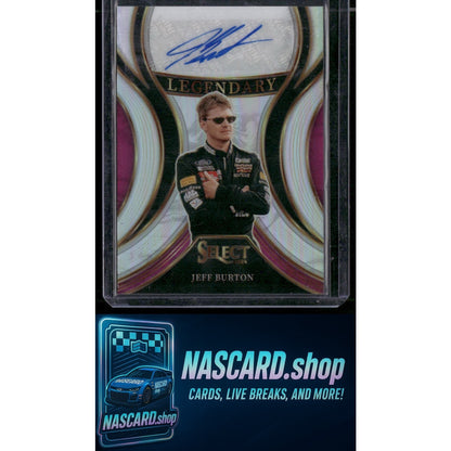 2024 Panini Select #LS-JBT Jeff Burton Legendary Signatures - NASCARD.shop
