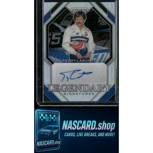 2024 Panini Prizm #LS-TLT Terry Labonte Legendary Signatures - NASCARD.shop