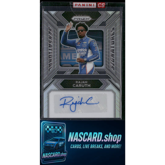2024 Panini Prizm #SS-RCH Rajah Caruth Sensational Signatures - NASCARD.shop