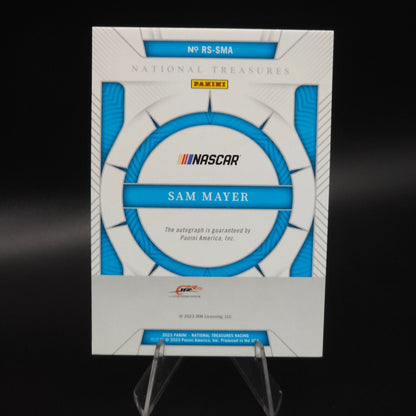 2023 Panini National Treasures - Rising Stars Sam Mayer Holo Silver /25 (AU) - NASCARD.shop