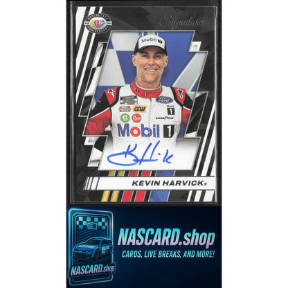 2023 Panini National Treasures Kevin Harvick NASCAR 75th Anniversary Signatures