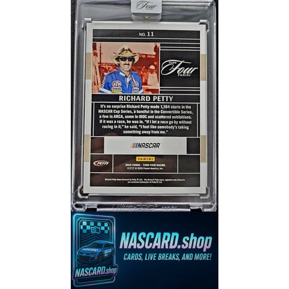 2025 Panini Turn Four #11 Richard Petty Blue #5/5