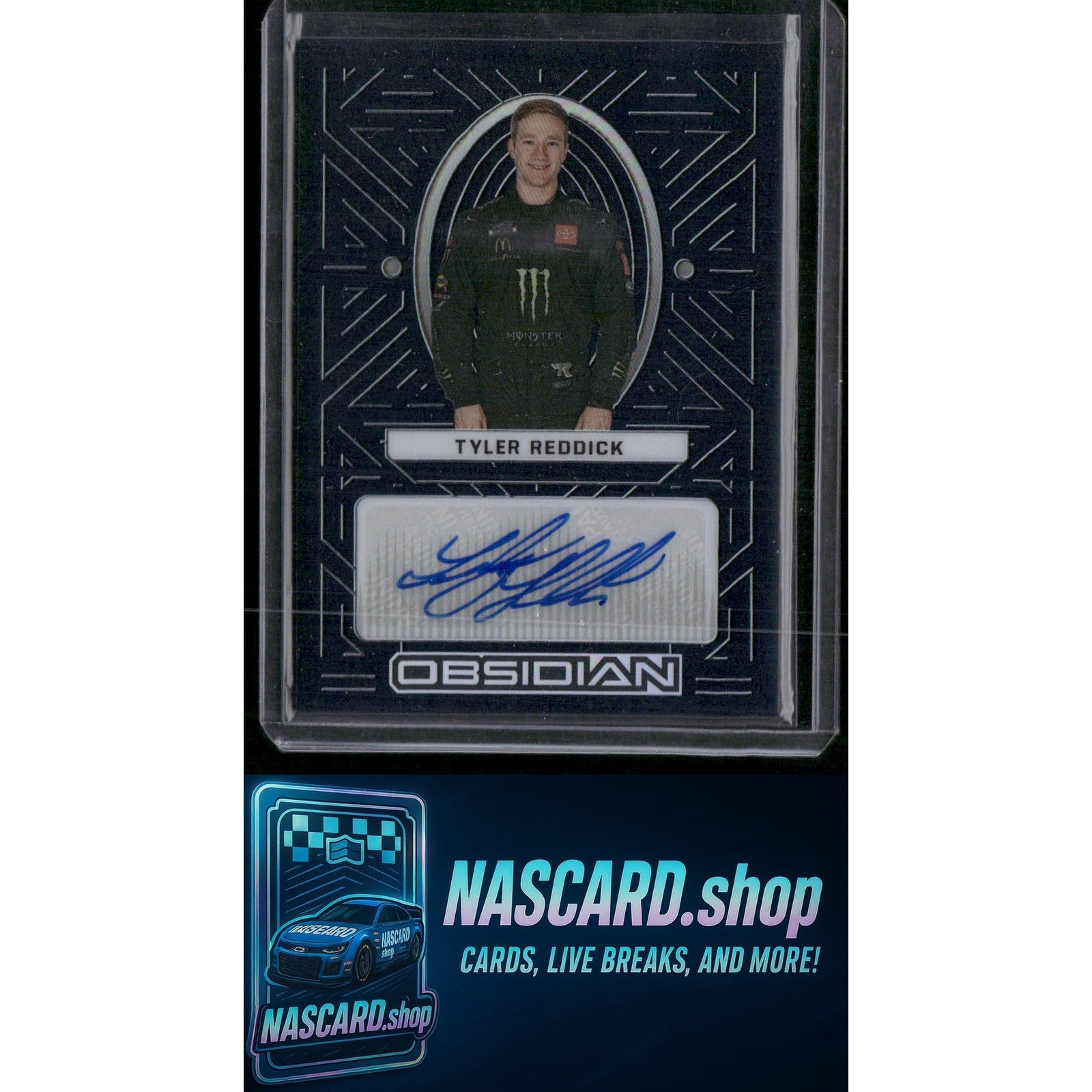 2023 Panini Chronicles #TR Tyler Reddick Obsidian Signatures - NASCARD.shop