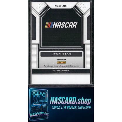 2023 Panini Prizm #A-JBT Jeb Burton Autographs Prizm - NASCARD.shop