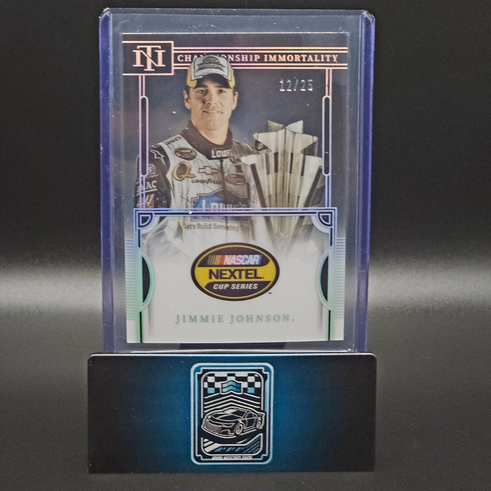 2023 Panini National Treasures Championship Immortality #CI4 Jimmie Johnson /25 - NASCARD.shop