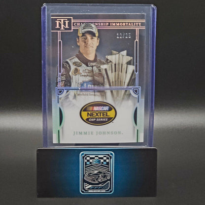 2023 Panini National Treasures Championship Immortality #CI4 Jimmie Johnson /25 - NASCARD.shop