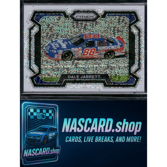 2024 Panini Prizm #89 Dale Jarrett White Sparkle