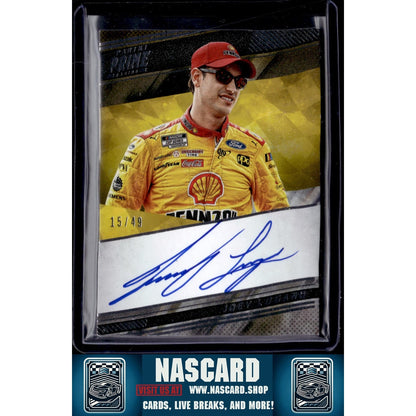 2023 Panini Prime #PS-JLO Joey Logano Prime Signatures - NASCARD.shop