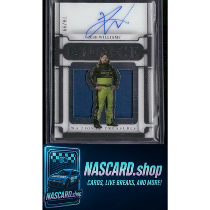 2024 Panini National Treasures #EC-JWS Josh Williams 2023 Ecklar's Choice #/99