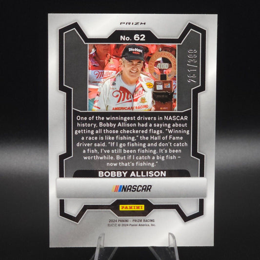 2024 Panini Prizm Racing Pulsar #62 Bobby Allison /399