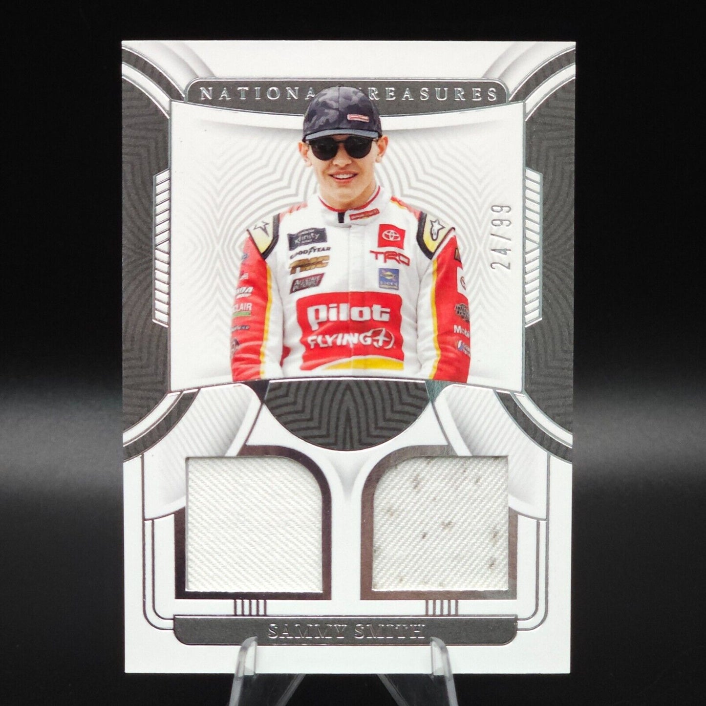2023 Panini National Treasures - Dual Race Used Firesuits Sammy Smith /99