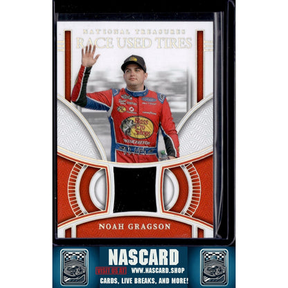 2024 Panini National Treasures Noah Gragson Race Used Tires Holo Silver #/25