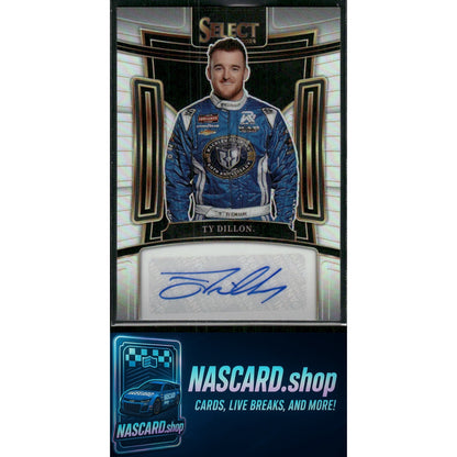 2024 Panini Select #S-TYD Ty Dillon Trackside Action Signatures