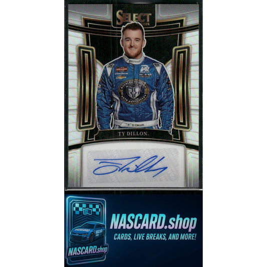 2024 Panini Select #S-TYD Ty Dillon Trackside Action Signatures