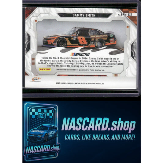 2025 Donruss #BRM-SST Sammy Smith Burning Rubber Materials