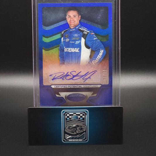 2016 Certified Racing Certified Potential Signatures Blue Ricky Stenhouse Jr /50 - NASCARD.shop