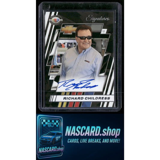 2024 Donruss #75-RC Richard Childress NASCAR 75th Anniversary Signatures