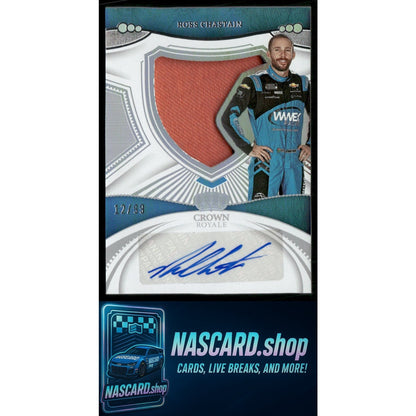 2023 Panini Chronicles #EC-RC Ross Chastain Crown Royale Ecklar's Choice #/99