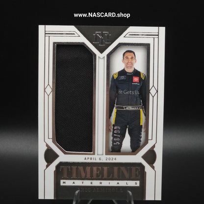 2024 Panini National Treasures Timeline Materials Aric Almirola /99 - NASCARD.shop