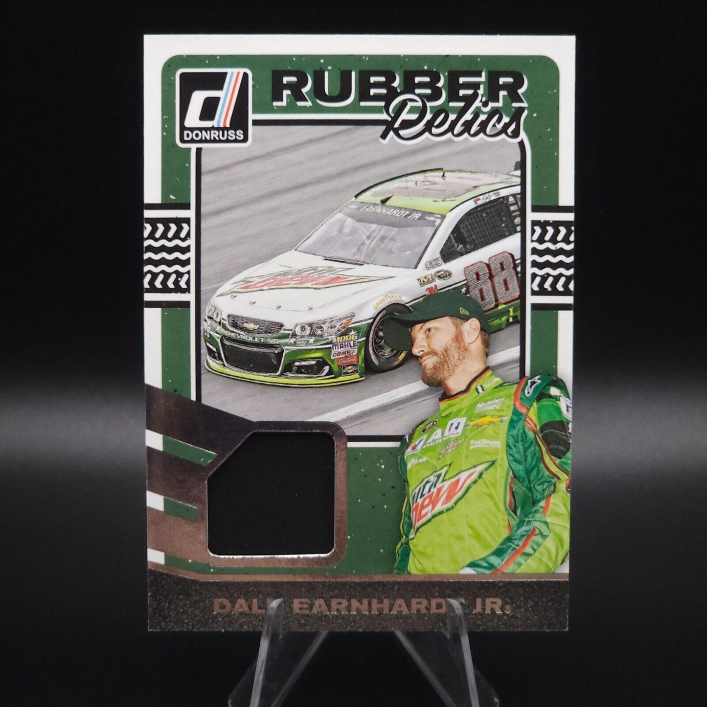 2017 Panini Donruss NASCAR - Rubber Relics #RR-DE2 Dale Earnhardt Jr. (MEM)