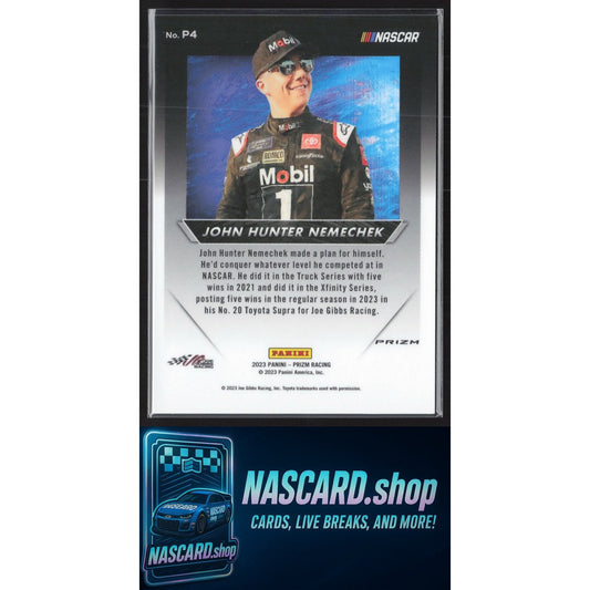 2023 Panini Prizm #P4 John Hunter Nemechek Profiles
